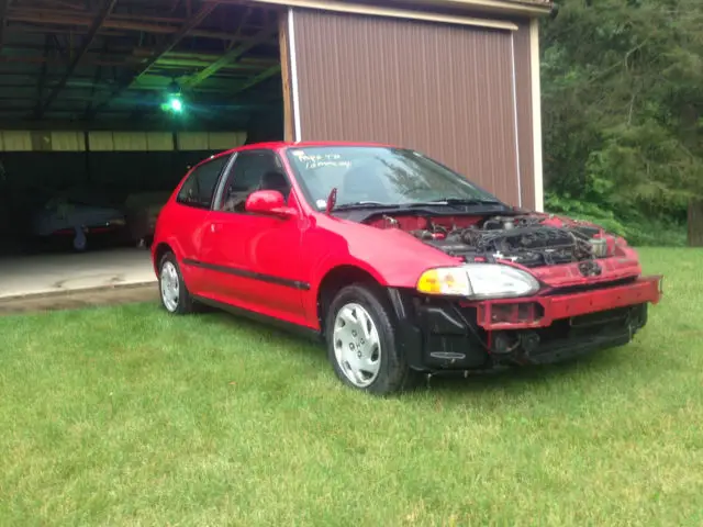 1993 honda civic del sol si coupe 2-door 1.6l