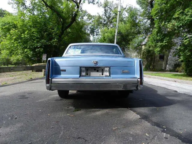 1990 cadillac deville 4.5l 273cu. in. v8 gas 24000 miles blue 8 cylinder engine