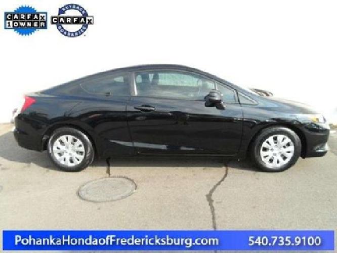 2012 honda civic cpe lx in fredericksburg, va