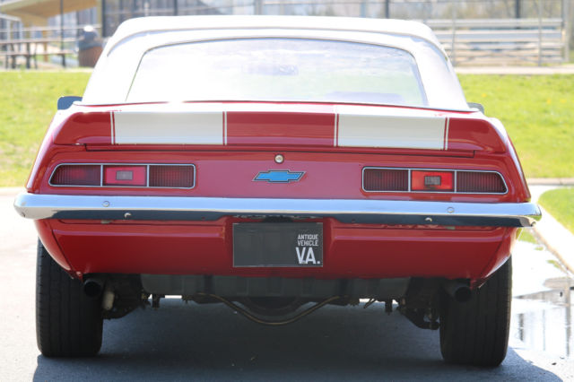 1969 camaro convertible, matching numbers, 3rd owner documented