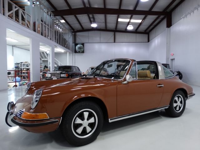 1971 porsche 911t (touring) targa, complete documentation! coa! stunning!