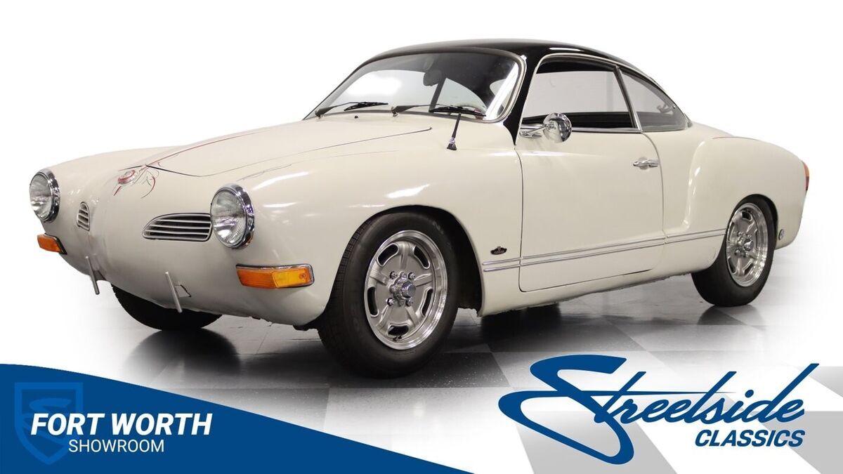 very sharp vw karmann ghia! rebuilt 1600cc, 4 spd manual, lots of receipts, runs