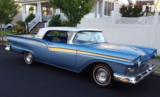 1957 ford fairlane 500 skyliner retractable calif. convertible -must sell, low $