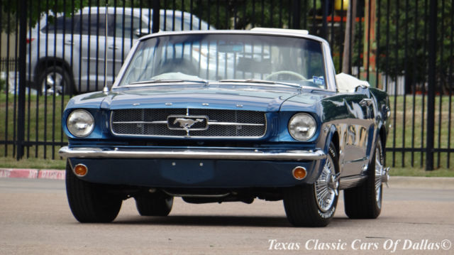 1964 1/2 ford mustang convertible 4.7l 289ci v8 d code restored video