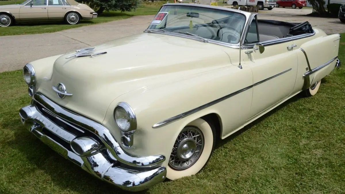 1953 oldsmobile super 88 convertible brown rwd automatic chrome