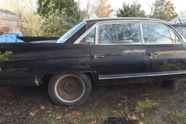 1961 cadillac series 62 six-window hardtop for parts only