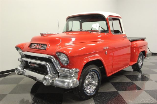 classic vintage two tone paint restored 1955 big back window used automatic
