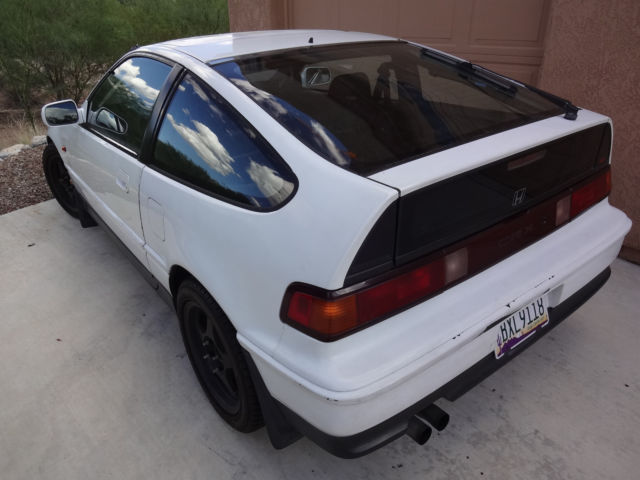 1991 honda crx si - tasteful mods
