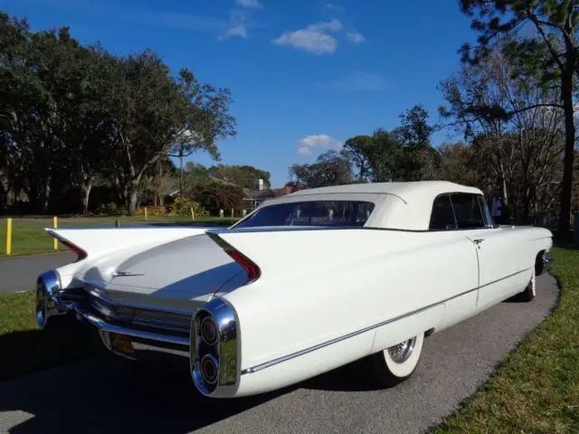 1960 cadillac series 62 convertible leather "doctor owned" unmolested original!!