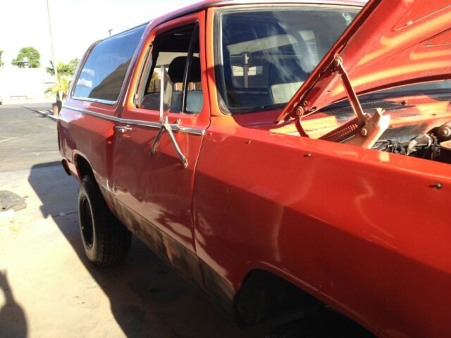 1985 dodge ramcharger 4x4 desert find arizona rust free