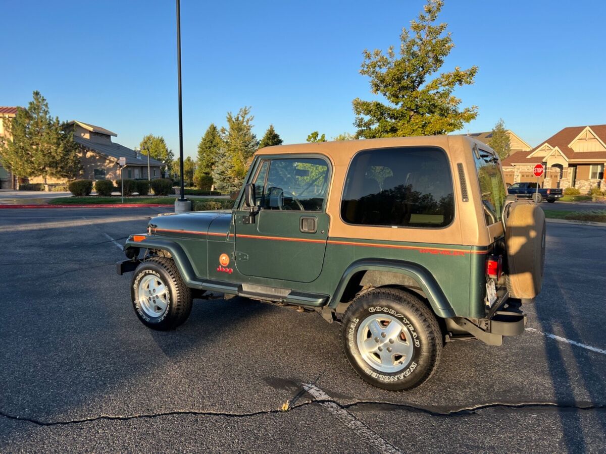 1994 jeep wrangler sahara only 88k miles rot free from utah clean with 4.0