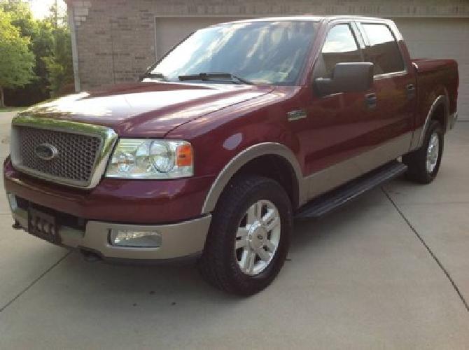 2004 ford f-150 supercrew lariat 4x4 heated leather gorgeous 4-wheel drive truck in sacramento, ca