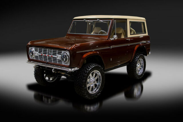 1977 ford bronco 4x4 custom. one of the best! coyote engine. barrett-jackson