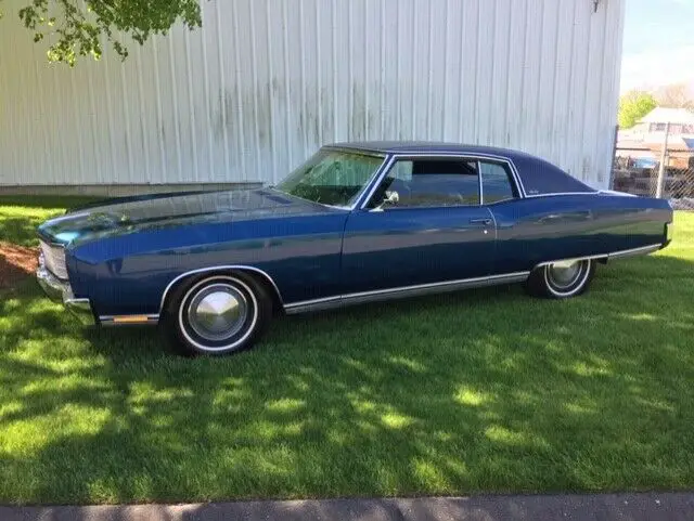 1970 chevy monte carlo skirt car 350 original 49k miles papers build sheet