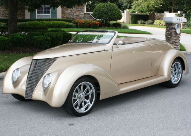 high end build - corvette ls1 v-8 & bagged - 1937 ford hotrod roadster - 800 mi
