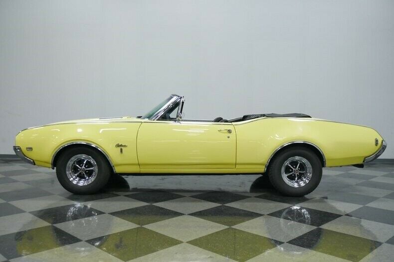 classic vintage drop top convertible olds rocket 350