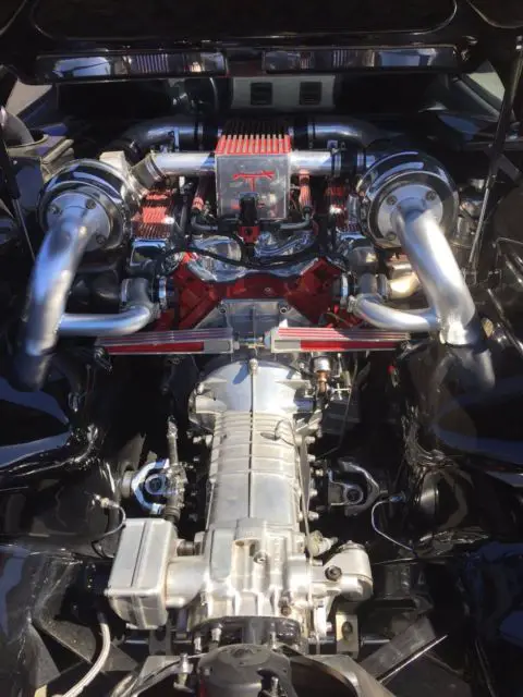 1972 detomaso pantera - collector car, resto-mod, twin-turbos, fuel injection