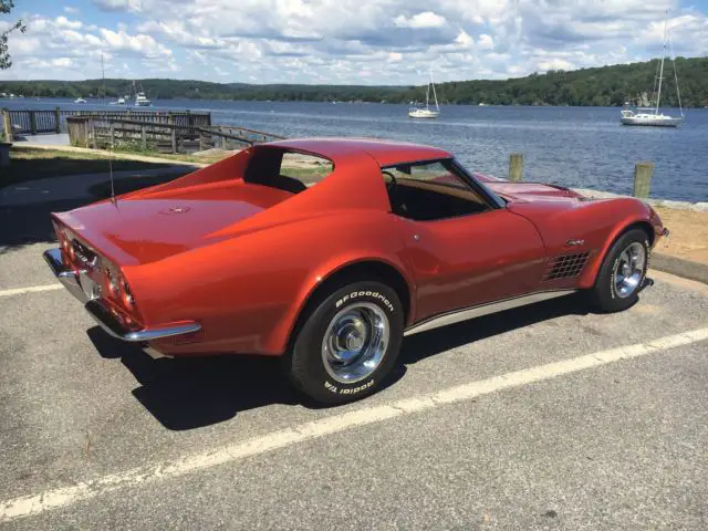 1972 corvette 454 t-top with removable rear window
