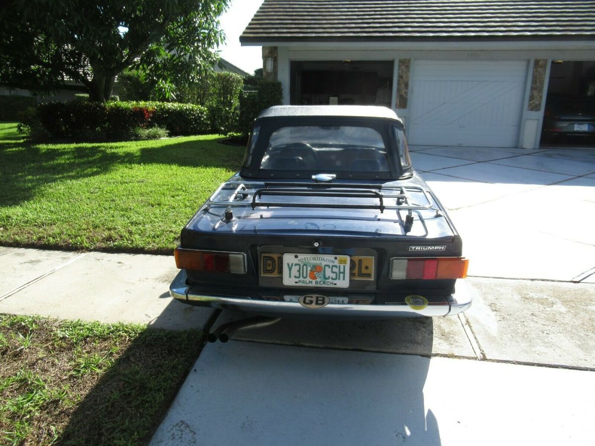 triumph tr 6 - 1973 original owner