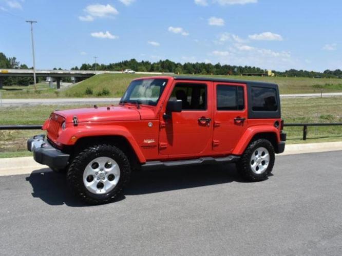 2014 jeep wrangler unlimited sahara 4x4 sahara 4dr suv for sale in pine bluff, arkansas