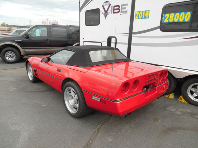 1986 chevrolet corvette indianapolis 500 pace car convertible *low mileage*