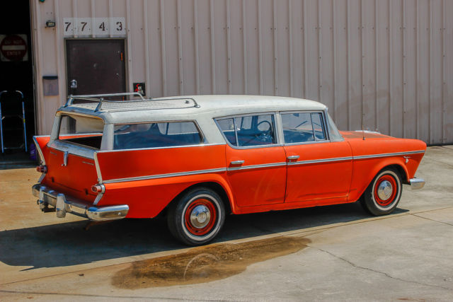 1958 rambler rebel 8 super cross country 1959 1960 1961 1962 solid patina