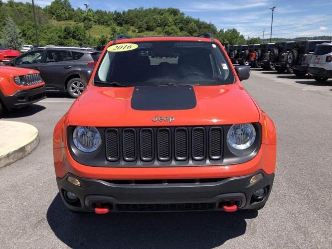 used 2016 jeep renegade 4wd trailhawk kodak, tn 37764 for sale in kodak, tennessee