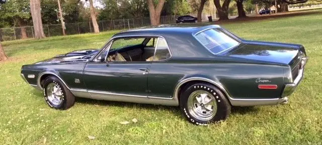 1968 mercury cougar gt-e four speed tribute car