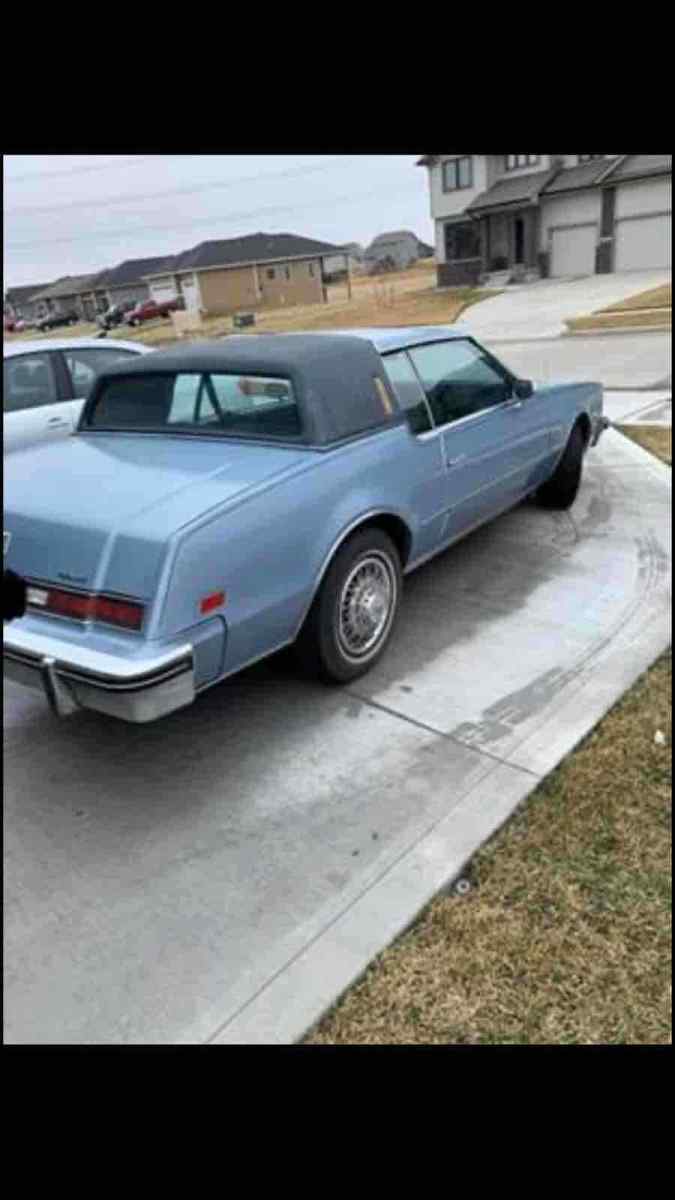 1984 oldsmobile toronado coupe blue fwd automatic brougham