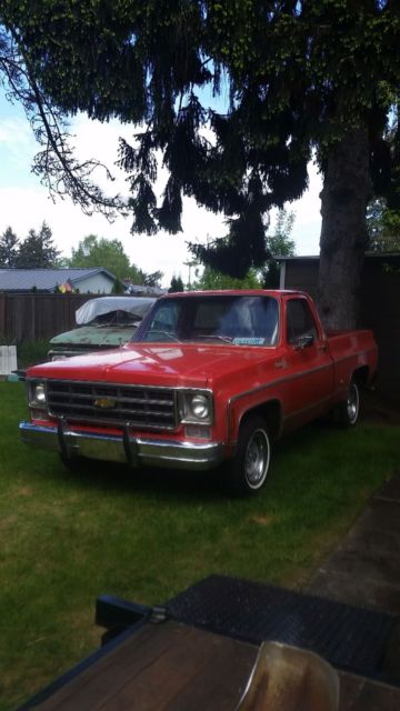 1978 chevrolet, silverado, swb, all original, 454, auto