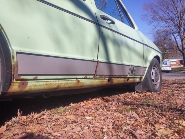 1980 vw rabbit c - mountain green!