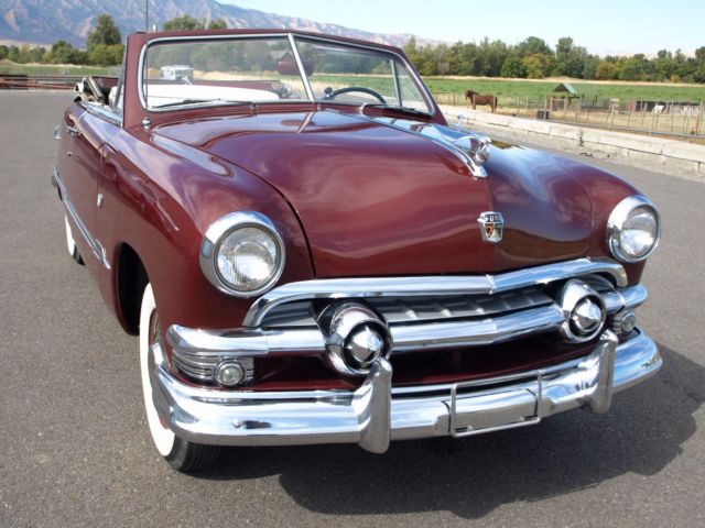 1951 ford convertible custom