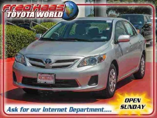 2011 toyota corolla le one owner warranty in spring, tx