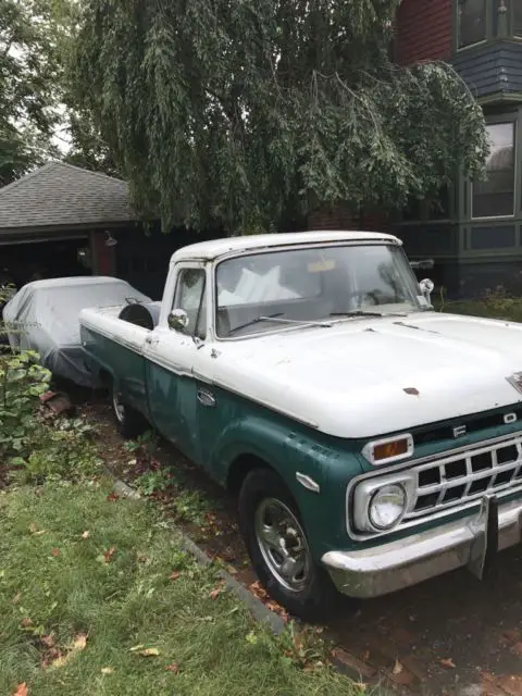 1965 ford f250 style side custom cab