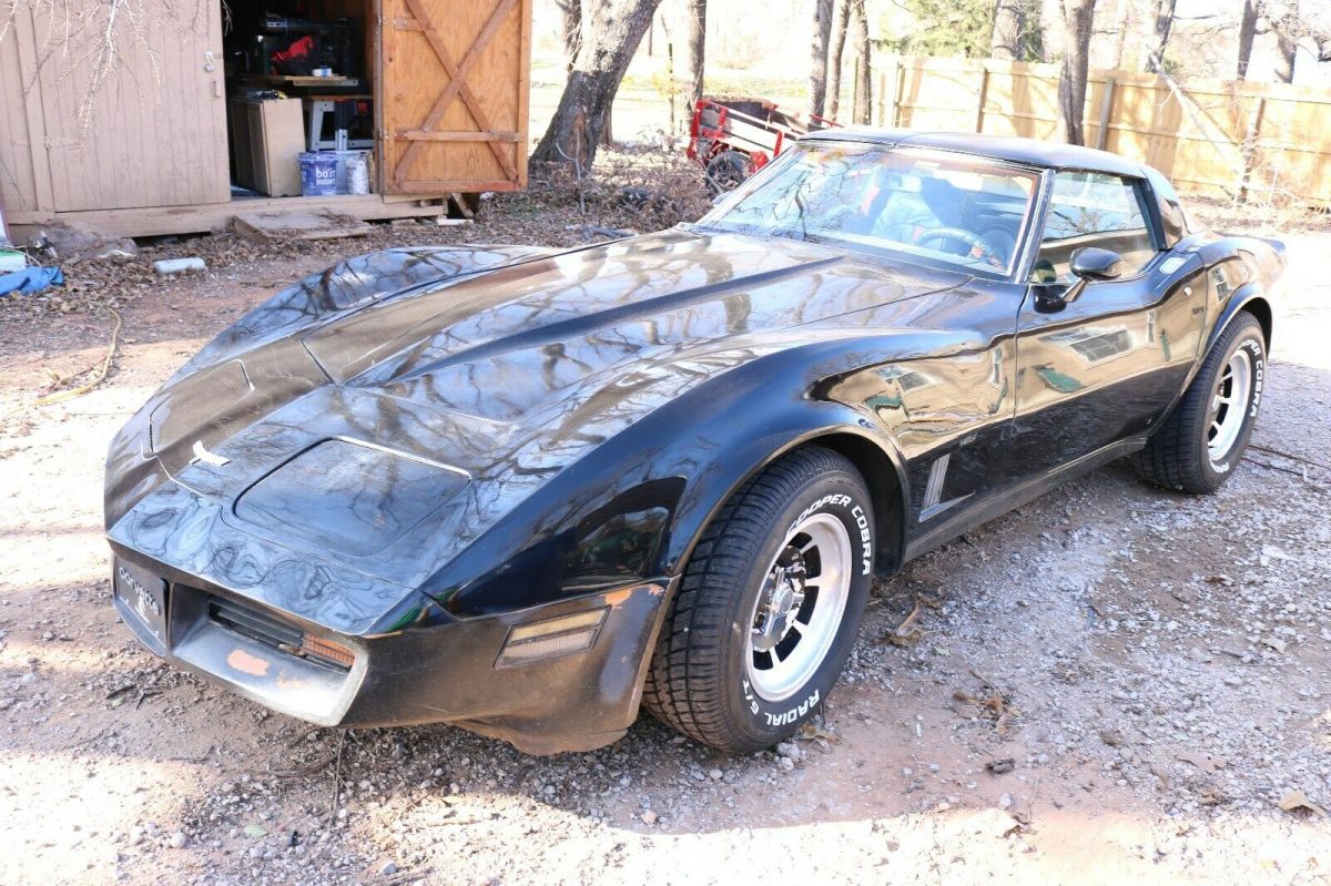rare !! 1980 corvette l82 4-speed 67k miles - runs great ! needs cosmetic tlc