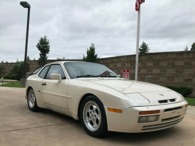1986 porsche 944 turbo manual pearl white rare color 1 of 30 paint code l0a9