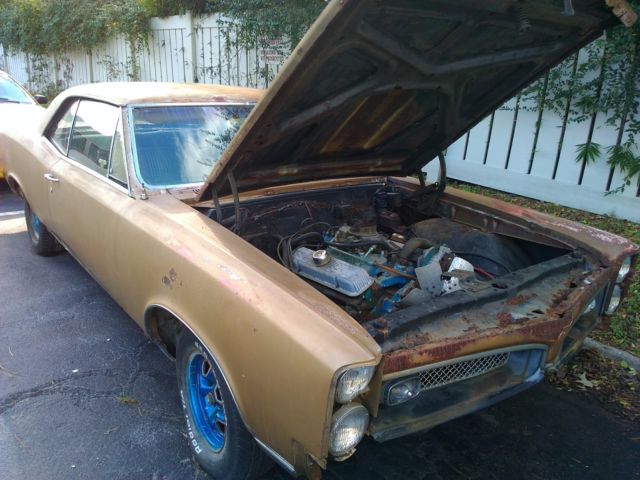1967gto barn find x2 with parts