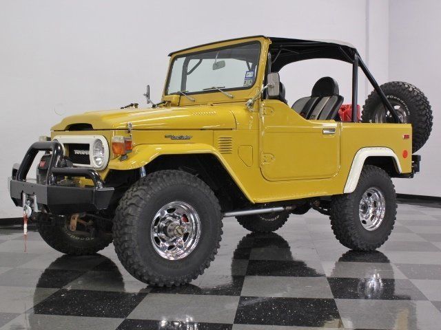 full hardtop and doors included, fully restored, extremely nice fj, lots more!