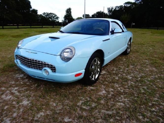 2003 ford thunderbird convertible 3.9l w/hard top in sunnyvale, ca