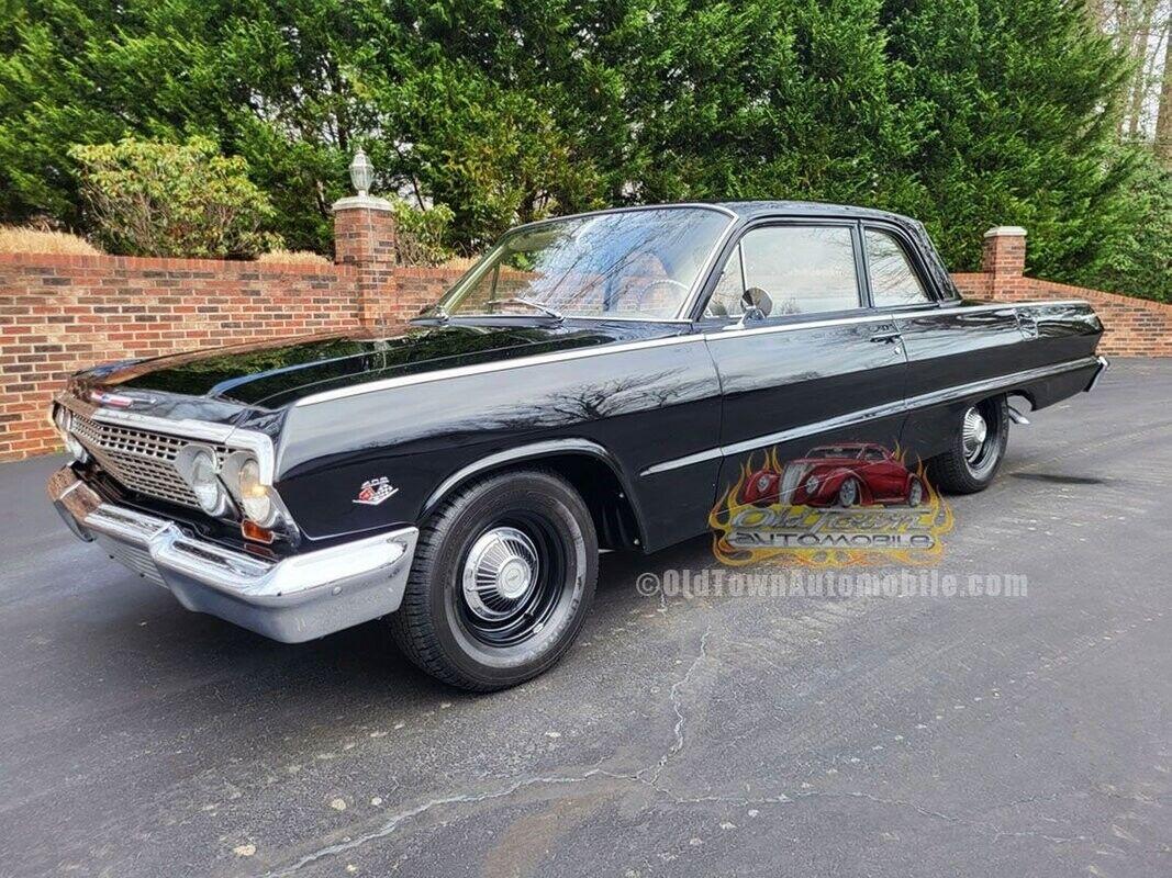 1963 chevrolet biscayne 409 v8 engine 4 speed manual