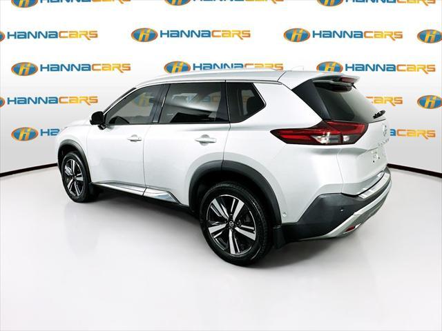 2021 nissan rogue platinum