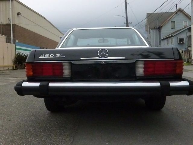 1978 mercedes 450sl (california car)