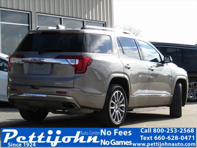 2022 gmc acadia denali
