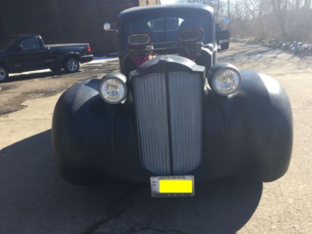 steel 1938 packard blown street rod