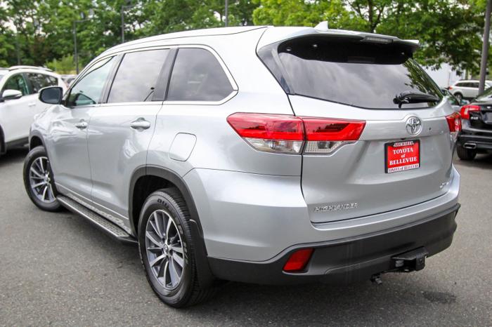 certified 2018 toyota highlander xle bellevue, wa 98007 for sale in bellevue, washington