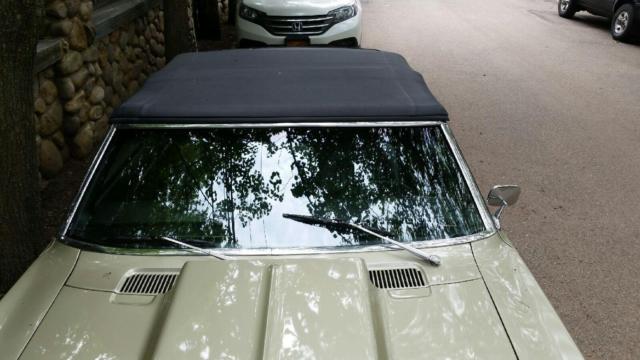 1968 chevrolet camaro - green