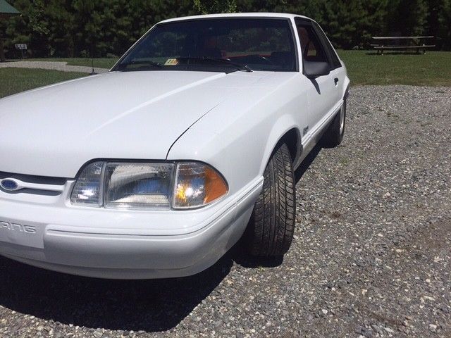 1990 ford mustang lx sedan coupe notch fox 5.0 v8 ac