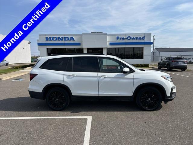 2022 honda pilot black edition