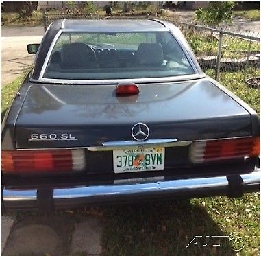 1988 mercedes-benz 560 sl convertible all steel 5.6l v8 automatic leather rwd