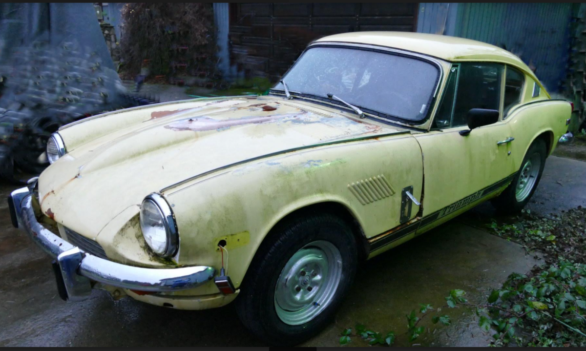 1968 ultra rara triumph gt6+